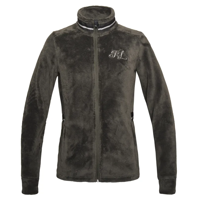 Kingsland KLester Ladies Coral Fleece Jacket - Green Beluga